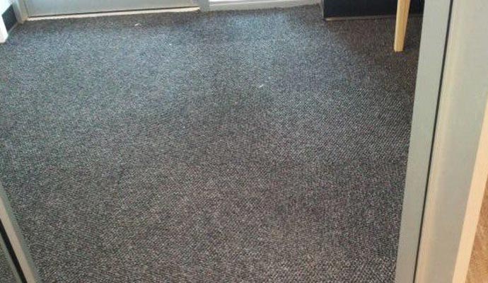 black carpet flooring service
